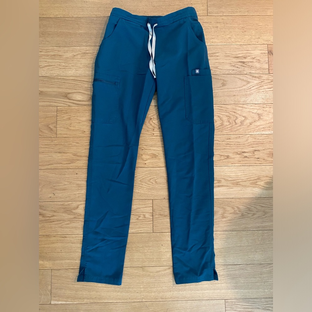 Figs Caribbean Blue Yola Scrub Pants